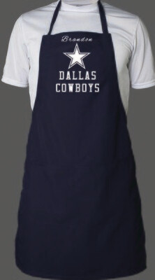 Dallas Cowboys Personalized Apron