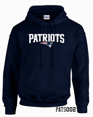 New England Patriots Hoodie - Custom Name