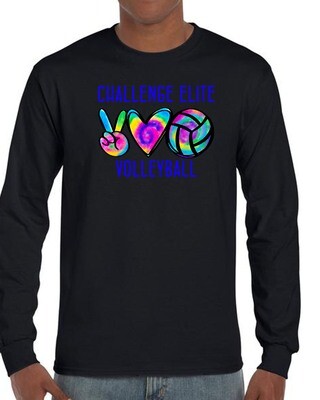 Challenge Elite - Peace Love Volleyball T-Shirt