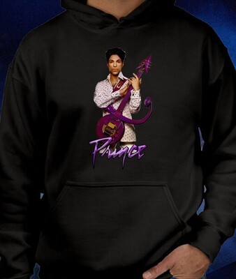 Prince &amp; Guitar Hoodie