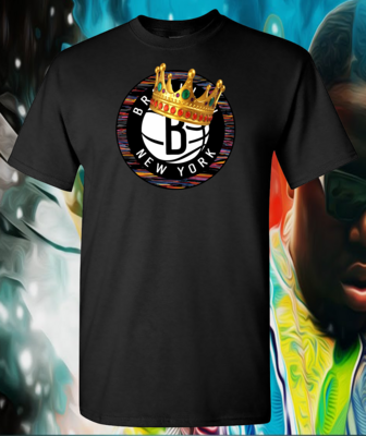 NBA Brooklyn Nets Notorious BIG Crown T-Shirt