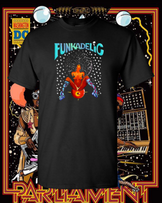 Parliament Funkadelic  - AfroGirl Graphic T-Shirt