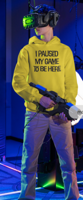 I Paused My Game To Be Here - Hoodie