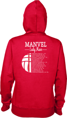 Manvel Lady Mavs 2023 Playoffs Volleyball Hoodie