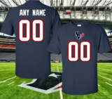 NFL Houston Texans Custom Jersey Style T-Shirt