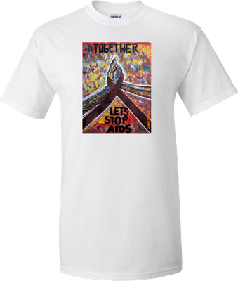 Together Let&#39;s Stop AIDS - CCM - T-Shirt
