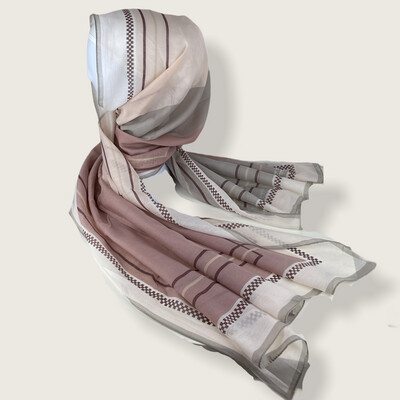 Printed Hijab Rose