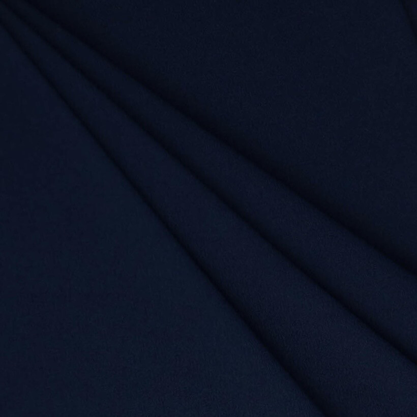 Crepe / Navy Blue