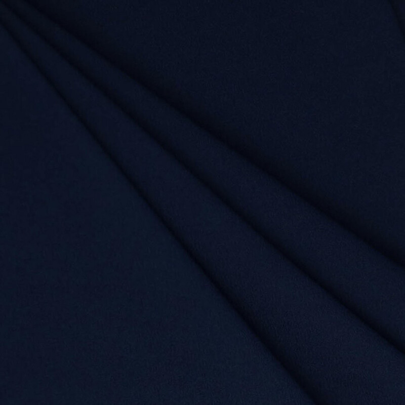 Crepe / Navy Blue