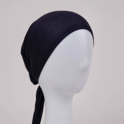 Bonnet Cap / Navy Blue
