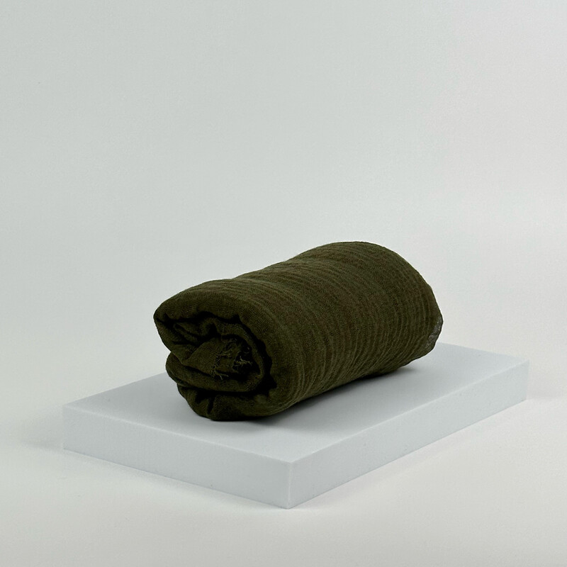 Crinkle / Olive Green