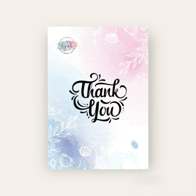 Grusskarte / Thank You