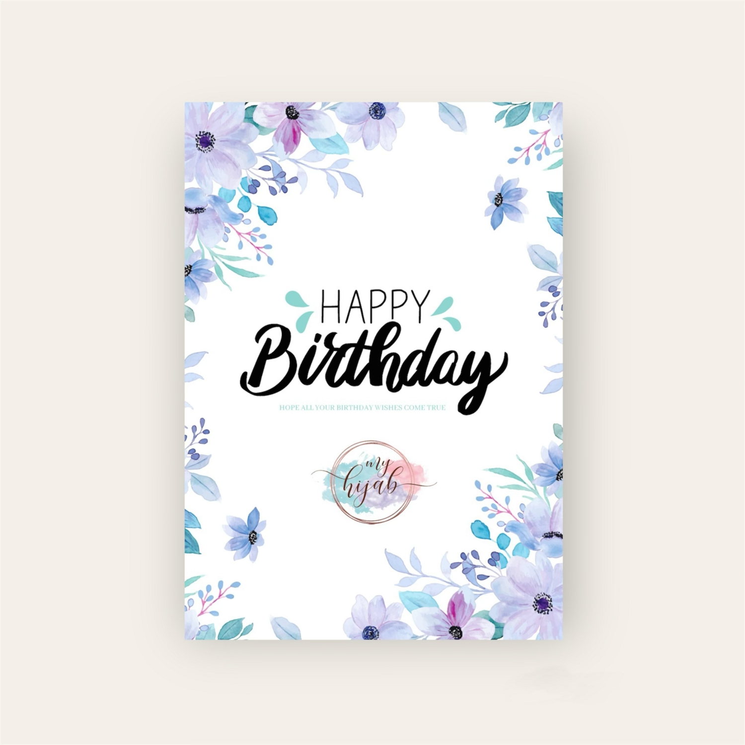Grusskarte / Happy Birthday