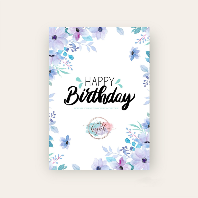 Grusskarte / Happy Birthday