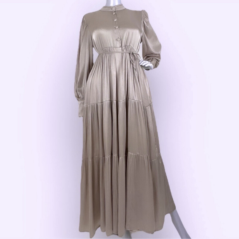Satin Dress / Vanilla
