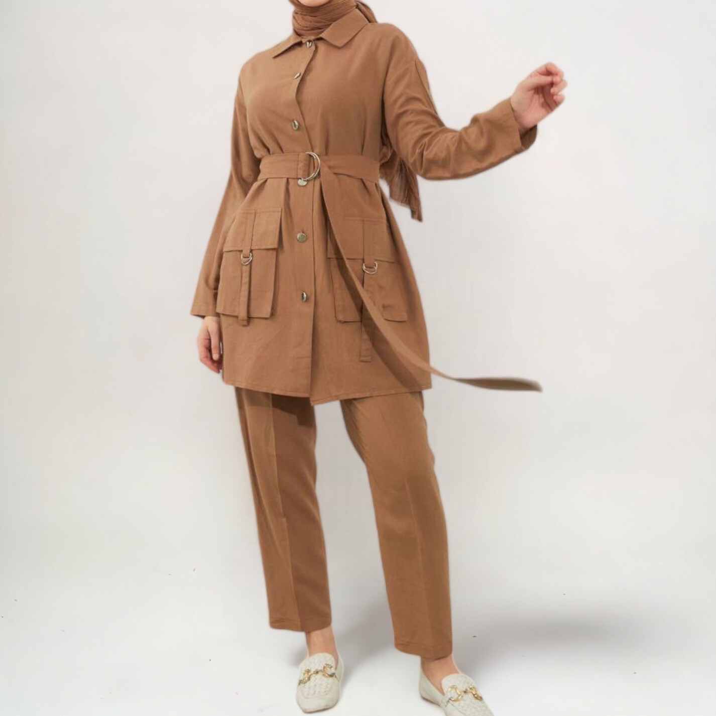 Zweiteiler/ Brown