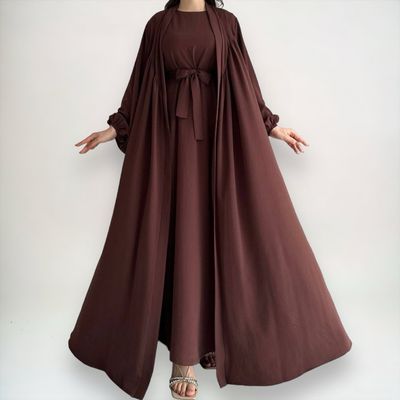 Zweiteiler Abaya / Cacao