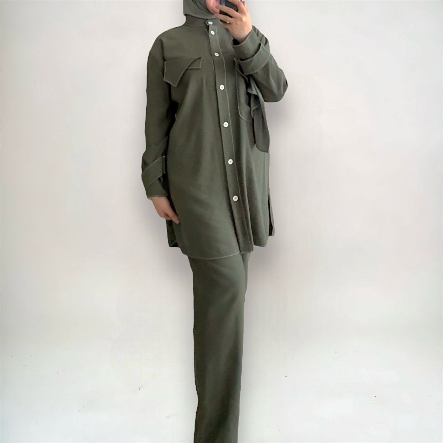 Zweiteiler / Olive Green
