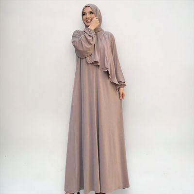 Salah Dress incl. Hijab - Creamy Rose