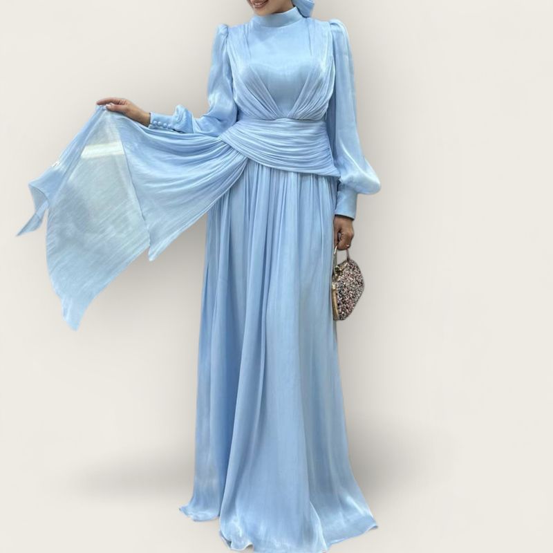 Evening Dress - Baby Blue