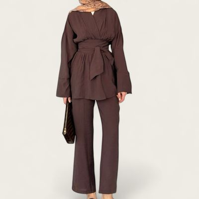 2 pcs Set / Brown