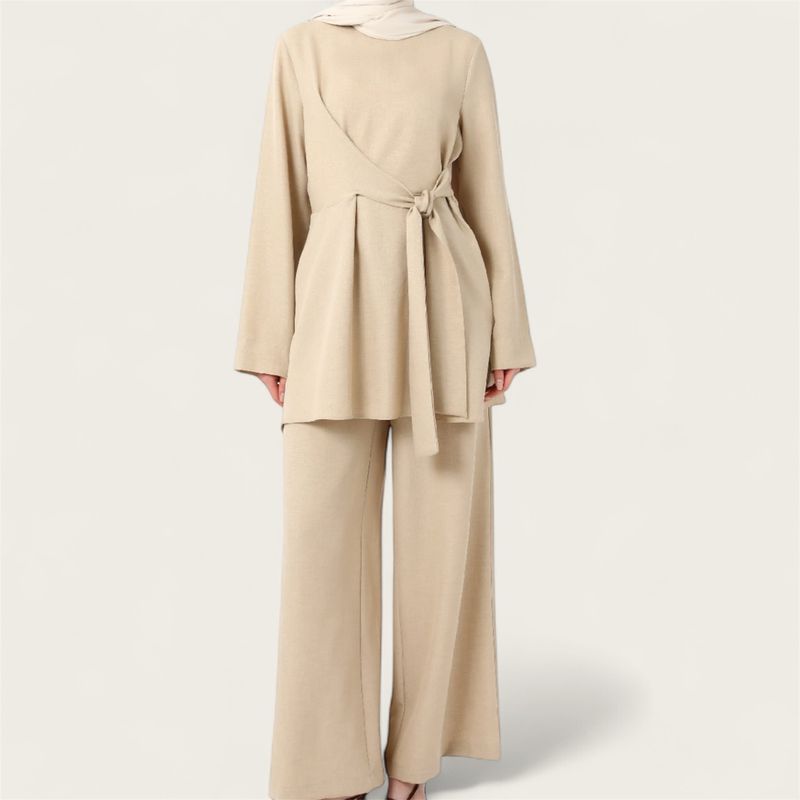 Zweiteiler / Beige