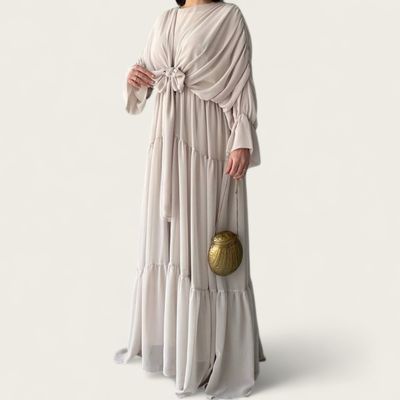  Zweiteiler Abaya / Beige