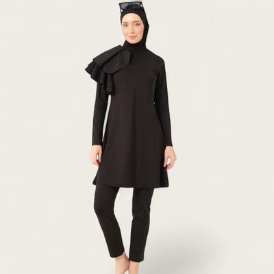 Swimwear 4 -Piece Set / Black