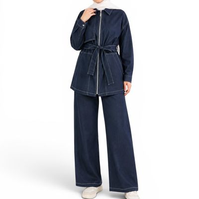 Denim Set / Navy Blue