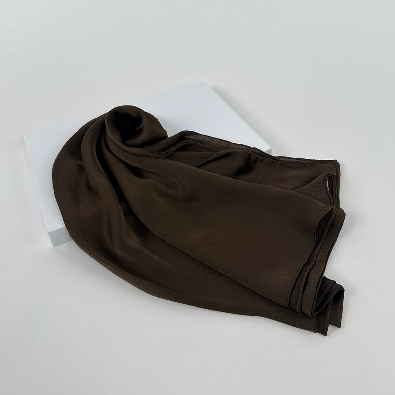 Soft Satin / Dark Brown