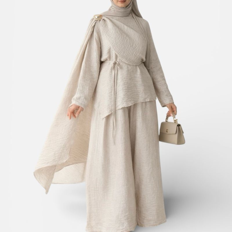 Eleganter Zweiteiler / Beige