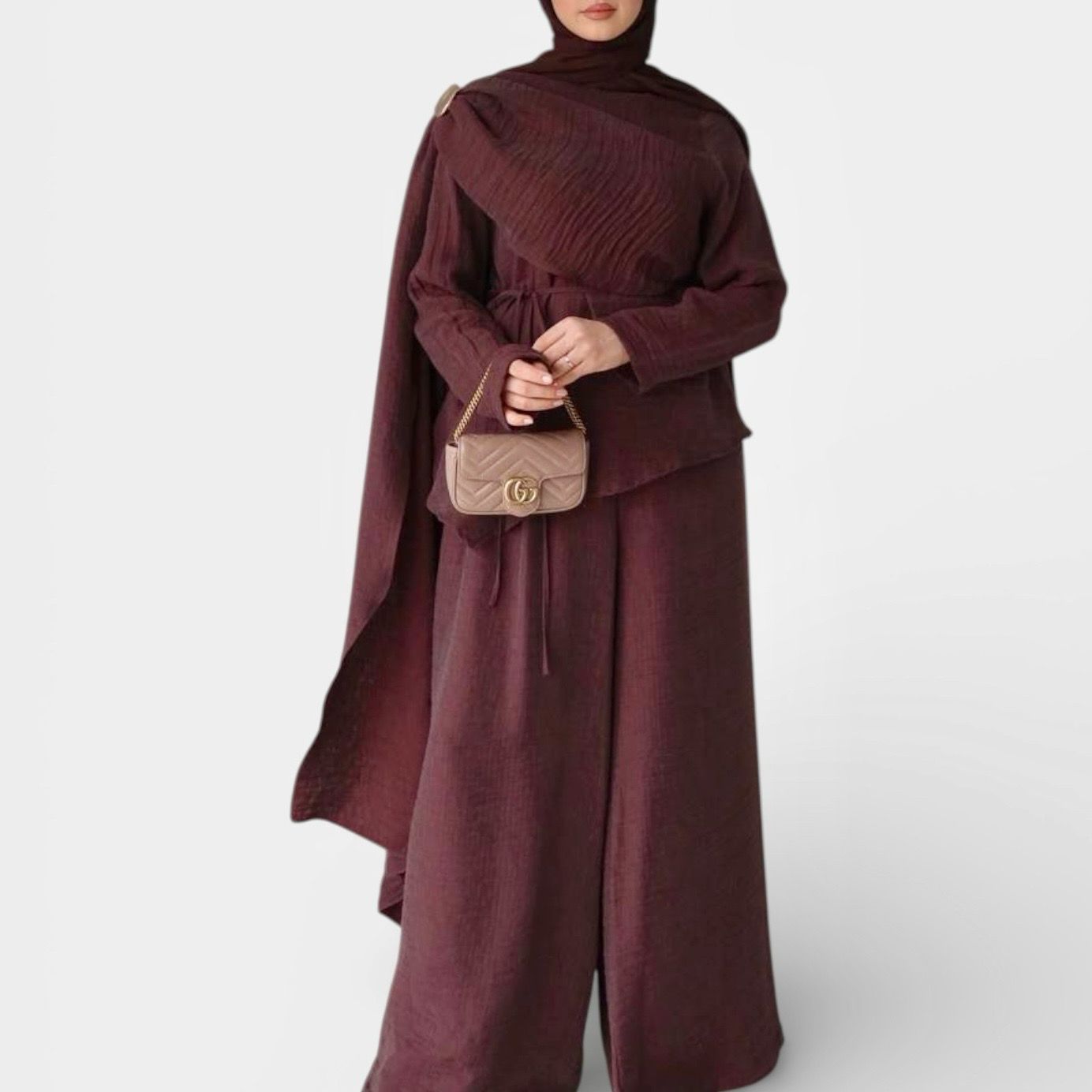 Eleganter Zweiteiler / Bordeaux