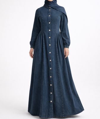 Denim Dress / Midnight