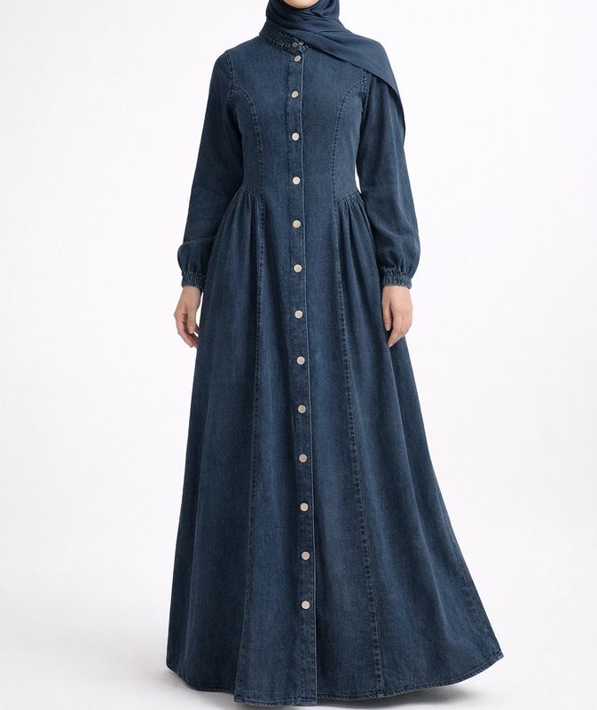 Denim Dress / Midnight