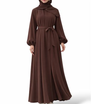 Abaya Set / Brown