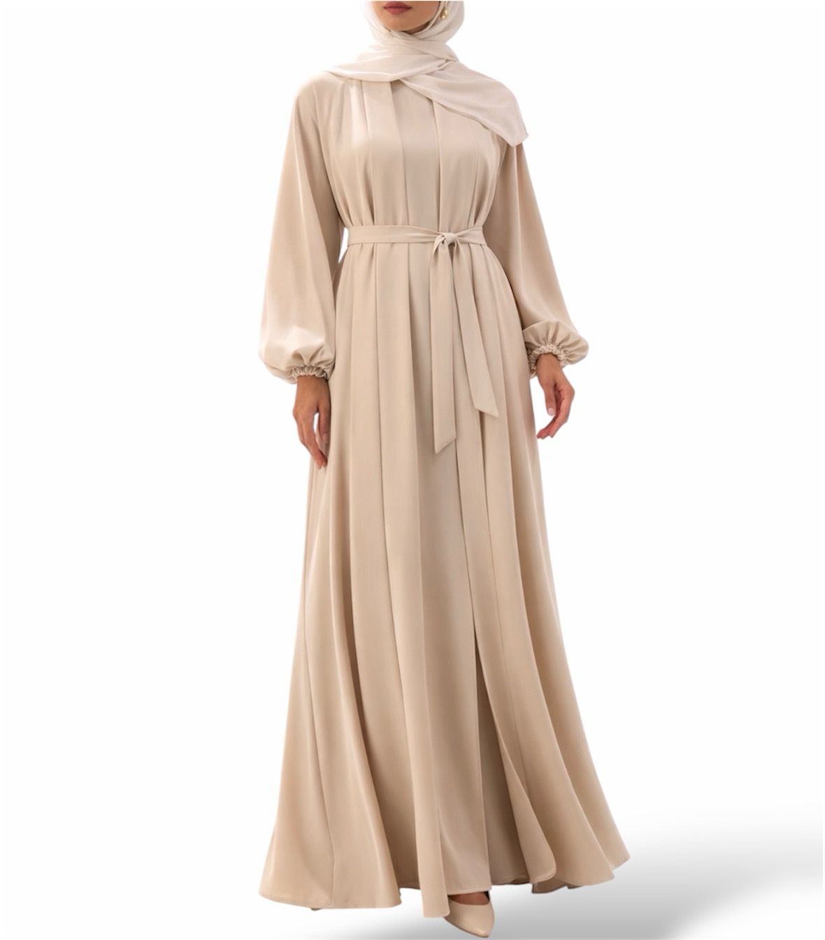 Abaya Set / Beige