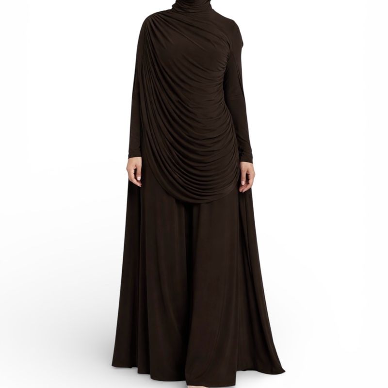 2 Pcs Set / Dark Brown