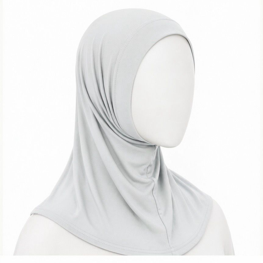 Hijab Bonnet - Grey