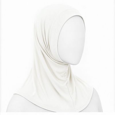 Hijab Bonnet - Milk White
