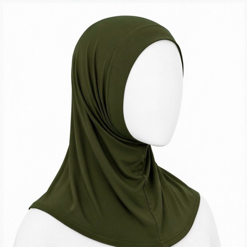 Hijab Bonnet - Olive