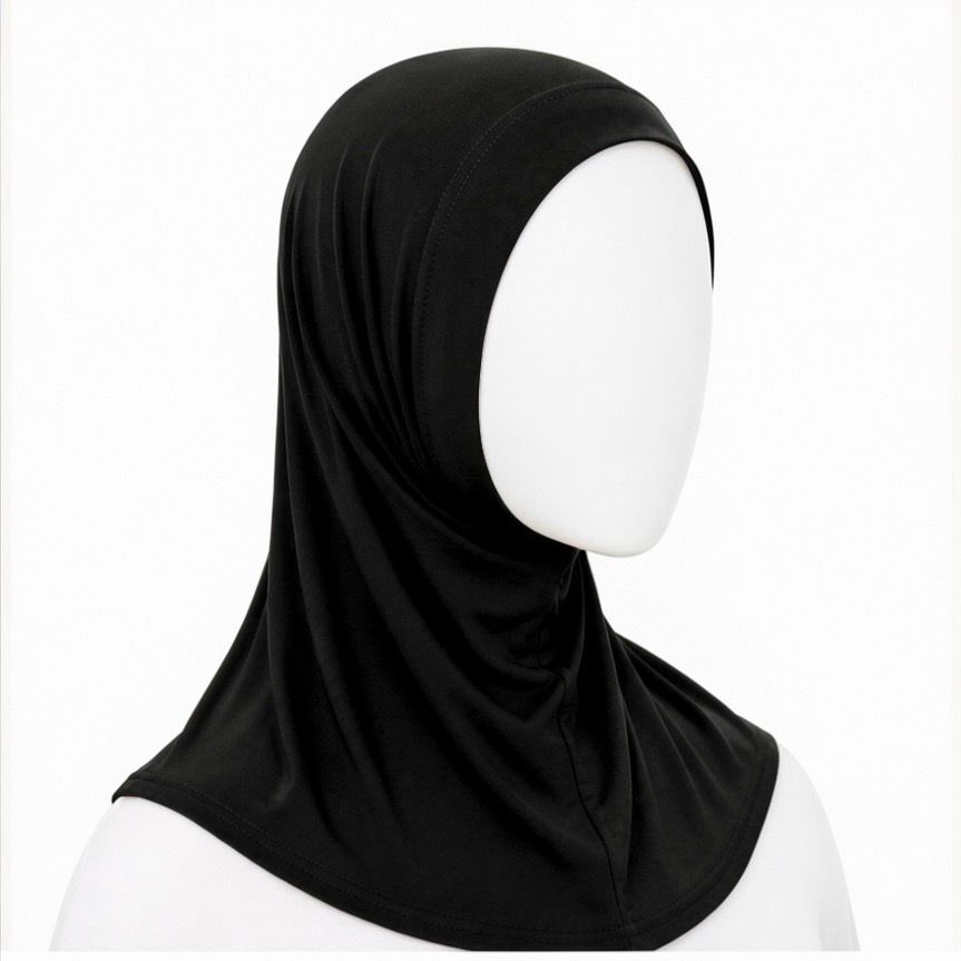 Hijab Bonnet - Black