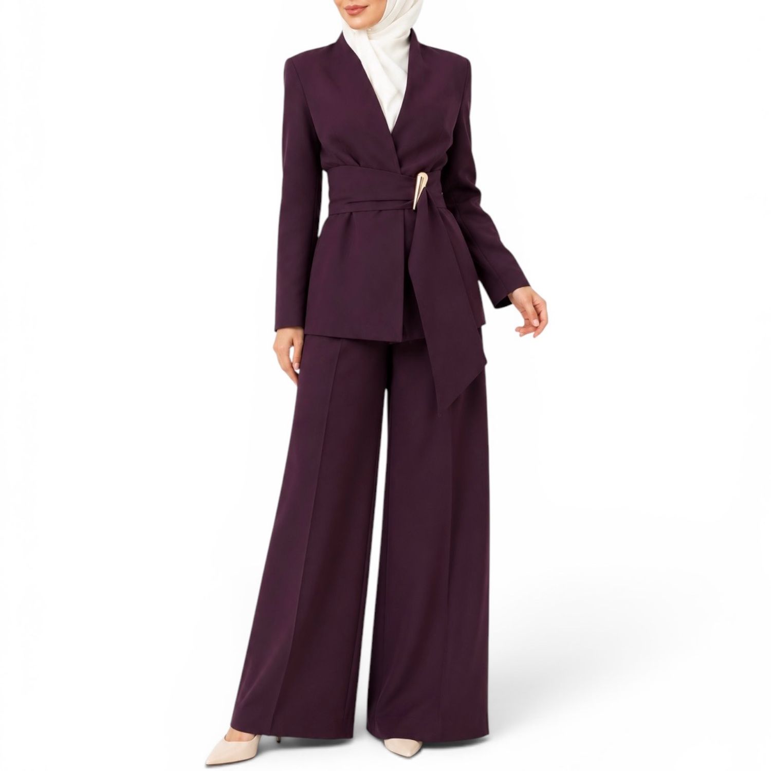Blazer Set / Mahogany