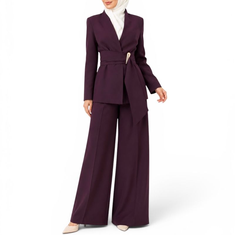 Blazer Set / Mahogany