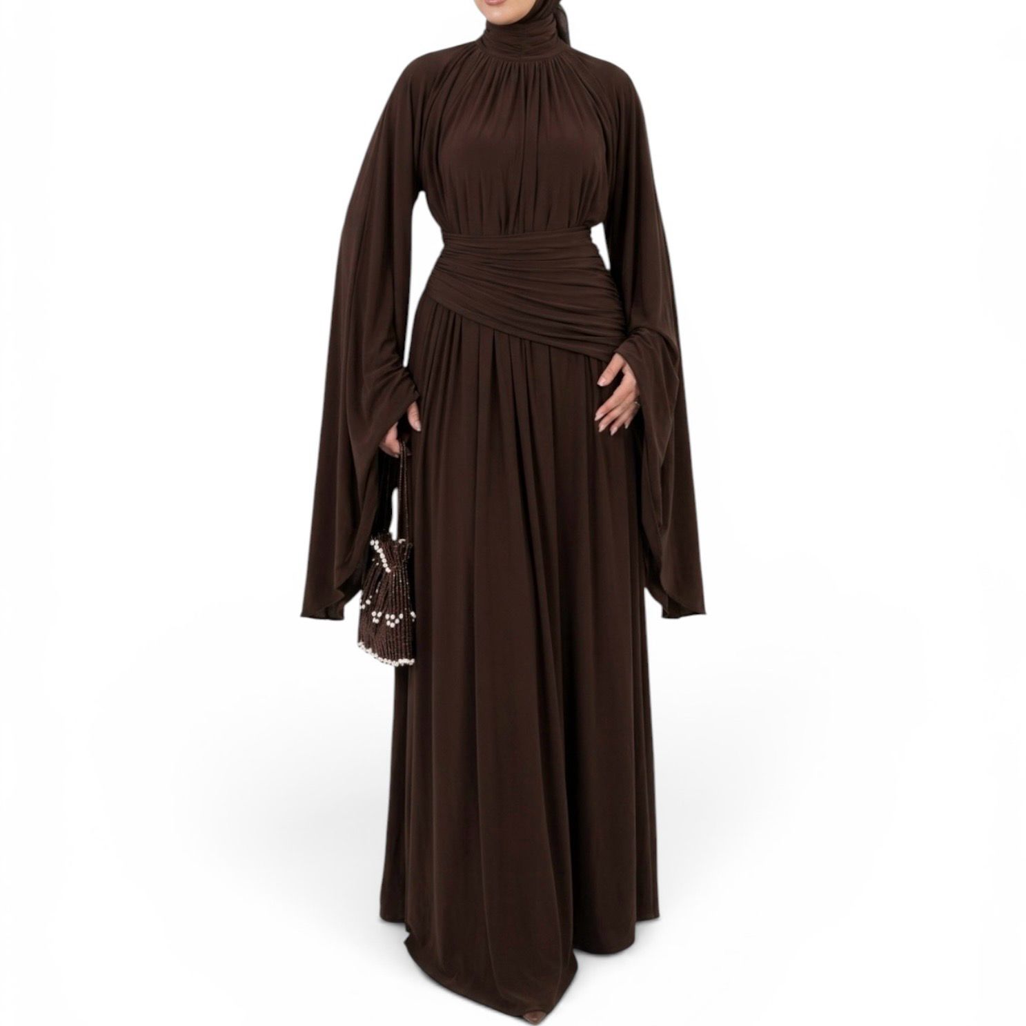 Evening Dress / Dark Brown