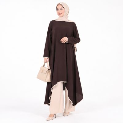 3 Piece Set / Brown &amp; Beige
