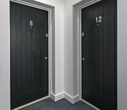 Corridor and Office's