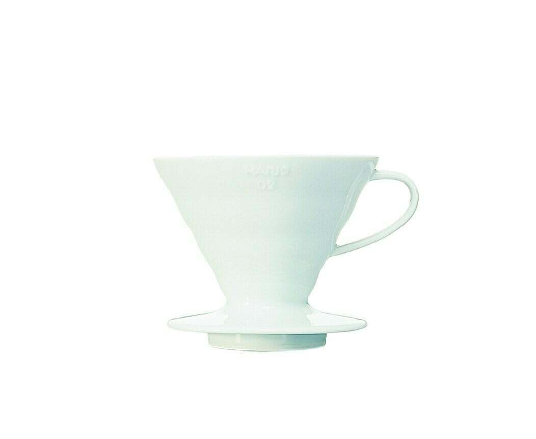 Hario V60 Coffee Dripper Ceramic 02 White