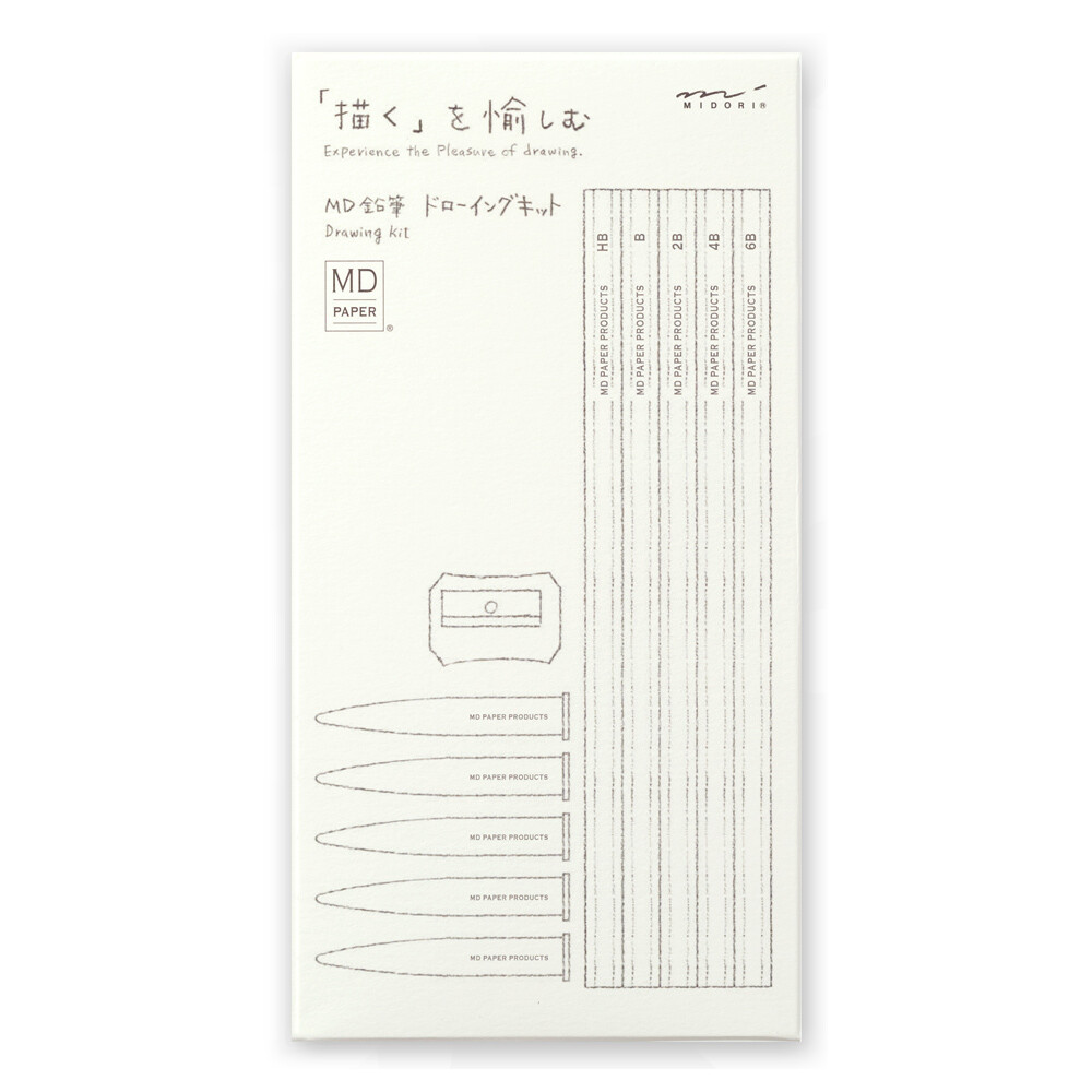 MIDORI MD Pencil Drawing Kit