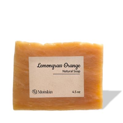 Lemongrass Orange Natural Soap (4.5 oz.)