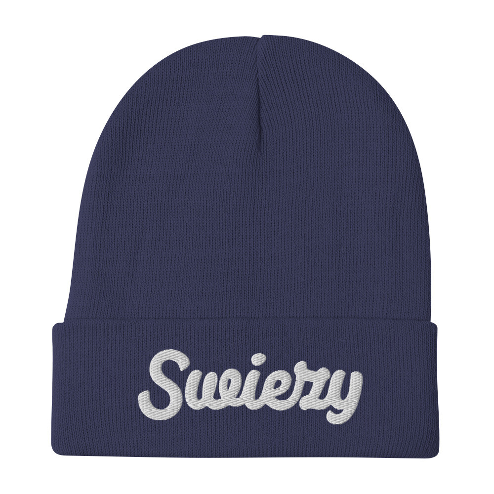 Embroidered Swiezy Beanie